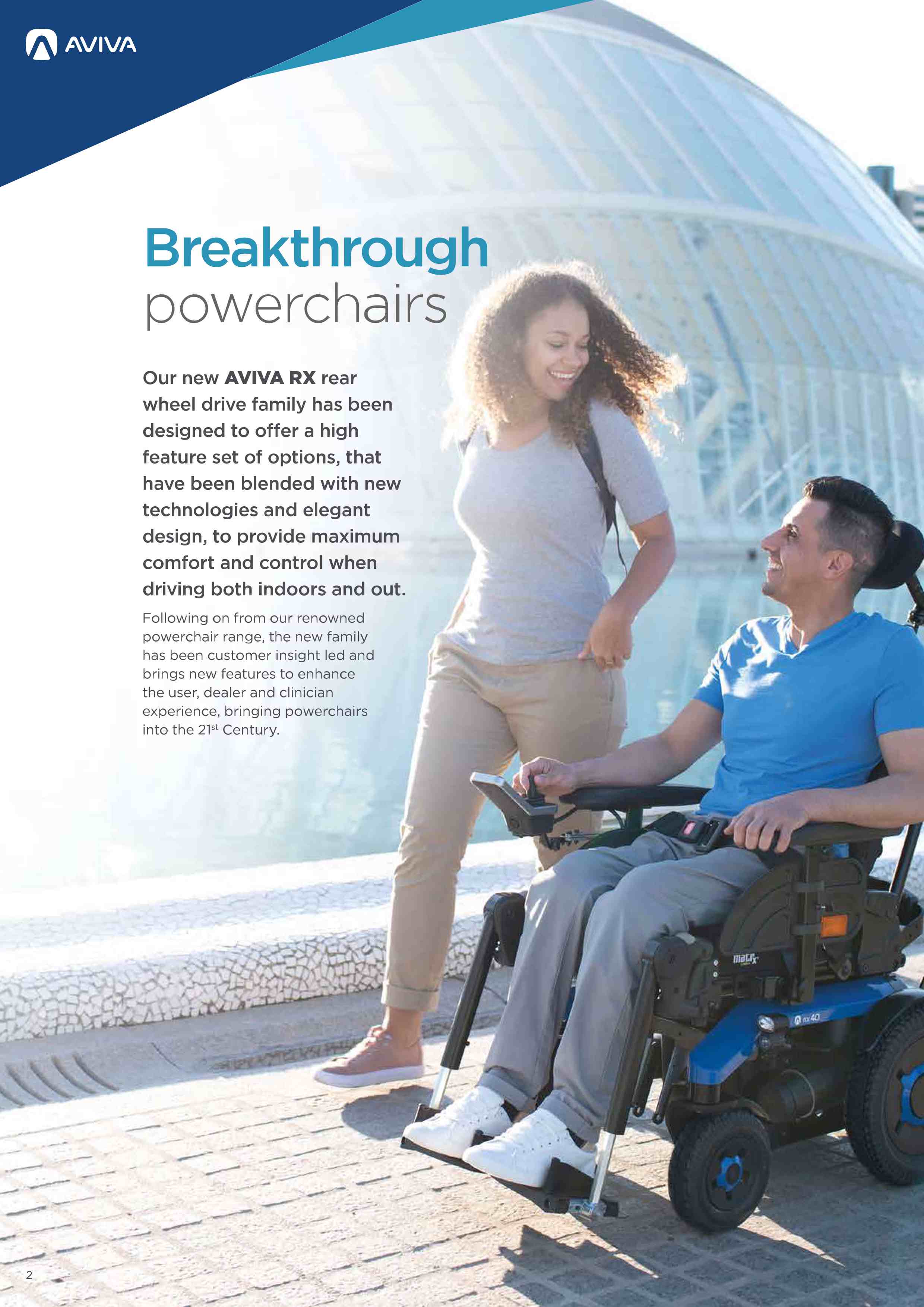 INVACARE® AVIVA RX Power Wheelchair
